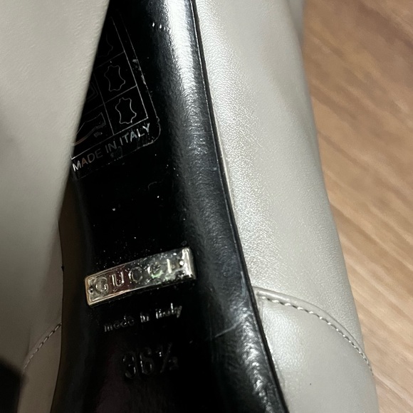 Gucci boots, authentic 100%, size 36 1/2, leather Horsebit Ankle Boots, no box - Picture 8 of 10